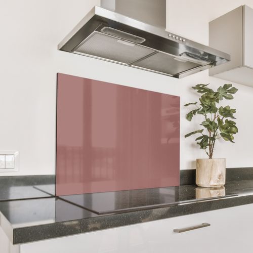 Spatscherm Aluminium - Fluistering van Fuchsia