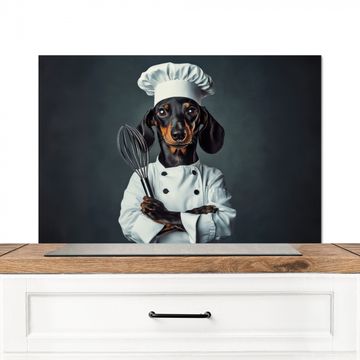 Spatscherm Aluminium - Hond - Garde - Kok