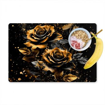 Placemat vinyl - Sterrenstof over Rozen