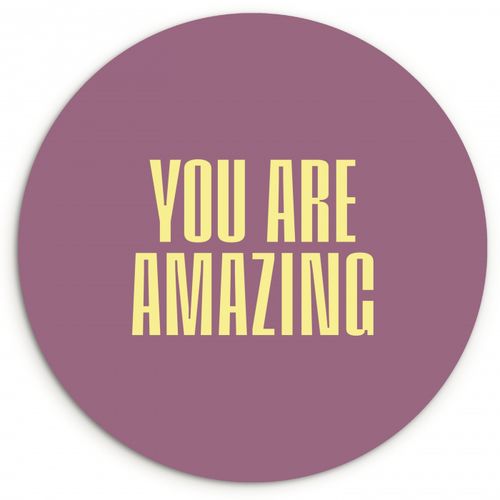 Tekst - Paars - Amazing