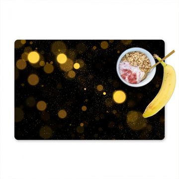 Placemat vinyl - Goudstof en Kosmos