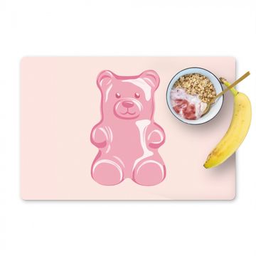 Placemat vinyl - Beer - Roze - Snoep