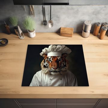 Inductie beschermer - Tijger - Kokskleding - Bruin