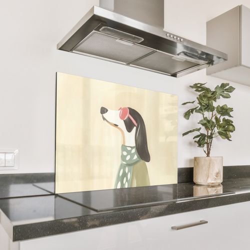 Spatscherm Aluminium - Hond - Zonnebril - Sjaal