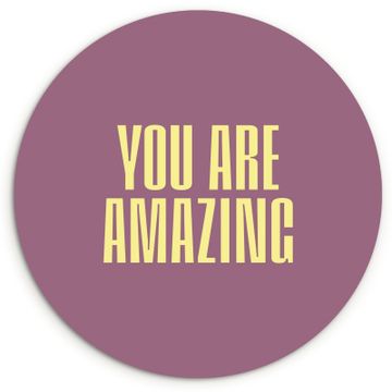 Tekst - Paars - Amazing