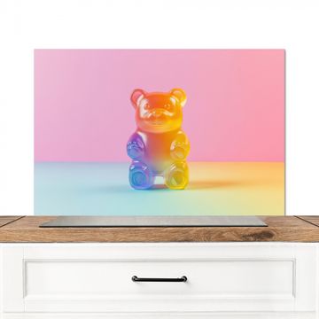 Spatscherm Aluminium - Pastel - Snoep - Gummy