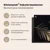 Gouden Elegantie van de Tropen Inductie beschermer vinyl 3mm middel -zzzzzzusp-haakje_NL