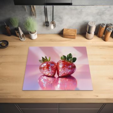 Inductie beschermer - Disco - Fruit - Glitter - Strawberry