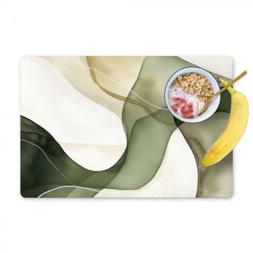 Placemat vinyl - Organische Vormen en Tinten