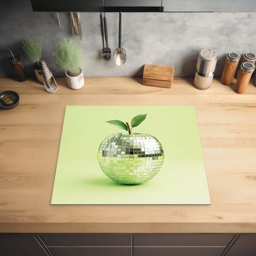 Inductie beschermer - Groen - Disco - Decoratie - Appel