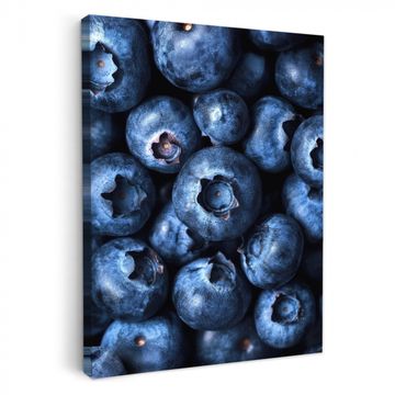 Canvas schilderij - Bessen - Blauw - Fruit