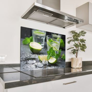 Spatscherm Aluminium - Frisheid in Glas