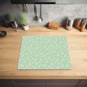 Inductie beschermer - Verfrissende Groene Bladeren