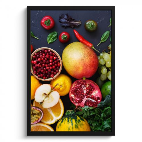 Poster met lijst - Harmonie van de Oogst