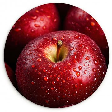 Muurcirkel - Rood - Appels - Fruit
