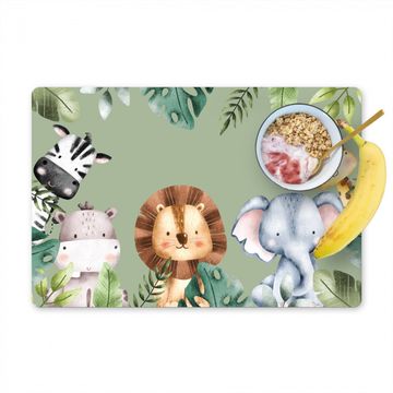 Placemat vinyl - Vriendelijke Dierenparade