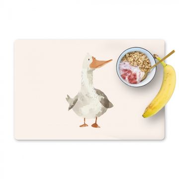 Placemat vinyl - Gans - Eend - Boerderij - Dieren