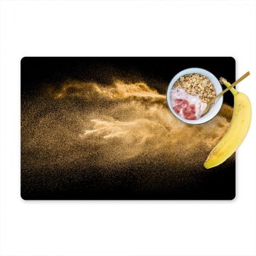 Placemat vinyl - Gouden Zandstorm