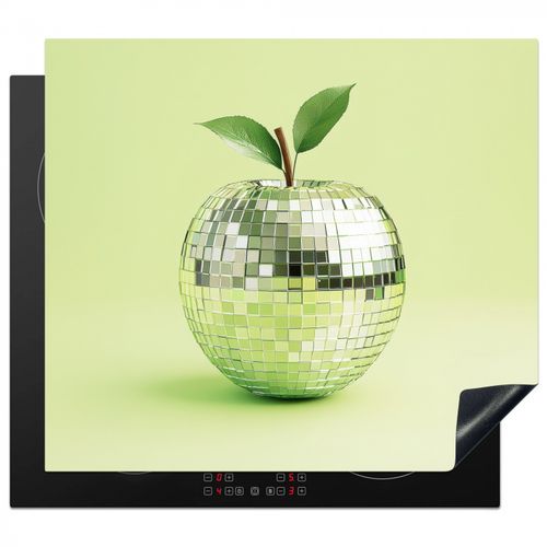 Inductie beschermer - Groen - Disco - Decoratie - Appel