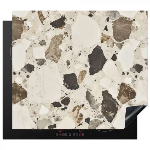 Inductie beschermer - Neutral - Stenen - Decoratie - Terrazzo