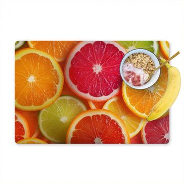Placemat vinyl - Fruit - Kleurrijk - Close up