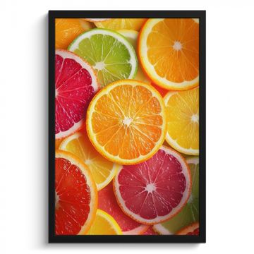 Poster met lijst - Fruit - Kleurrijk - Close up