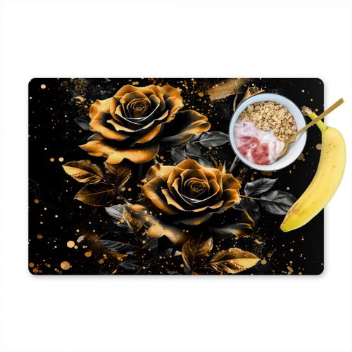 Placemat vinyl - Sterrenstof over Rozen