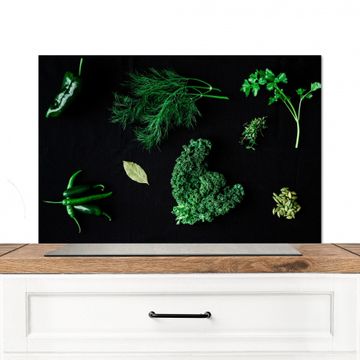 Spatscherm Aluminium - Groene Gratie
