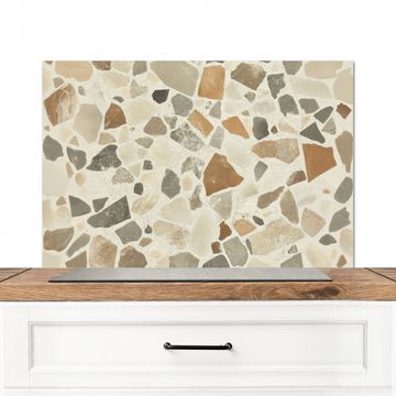 Spatscherm Aluminium - Stenen - Terrazzo - Decoratie - Tegels
