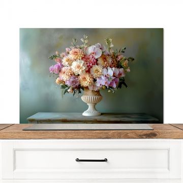 Spatscherm Aluminium - Orchidee - Boeket - Vaas - Bloemen