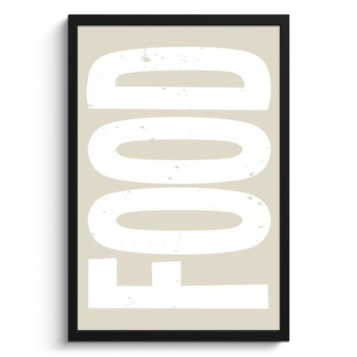 Poster met lijst - Food - Eten - Decoratie - Japandi