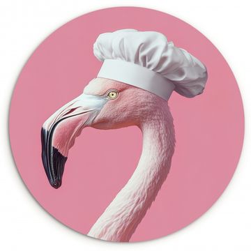 Muurcirkel - Flamingo - Roze - Koksmuts - Vogel