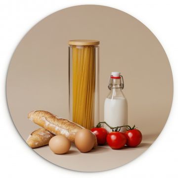 Muurcirkel - Spaghetti - Melk - Tomaten - Eieren - Brood