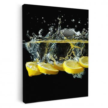 Canvas schilderij - Frisse Duik