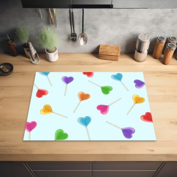 Inductie beschermer - Lolly - Regenboog - Snoep