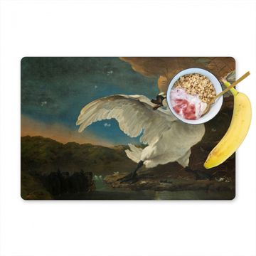 Placemat vinyl - De Bedreigde Zwaan