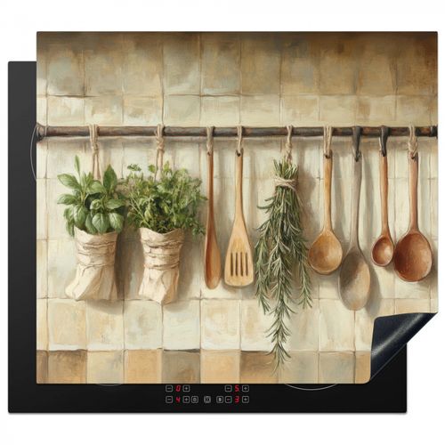 Hout - Keukengerei - Stilleven - Tegels