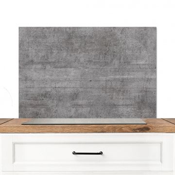 Spatscherm Aluminium - Verweerd Betonnen Doek