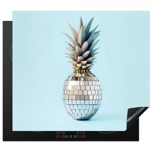 Inductie beschermer - Blauw - Ananas - Disco - Discobal