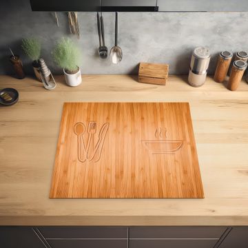 Inductie beschermer - Culinaire Silhouetten