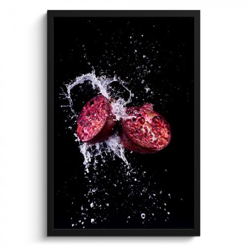 Poster met lijst - Granaatappel Explosie