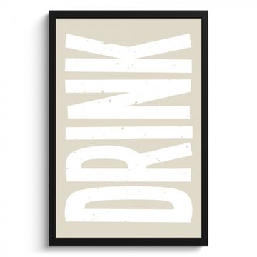 Poster met lijst - Japandi - Vintage - Japandi - Wit