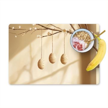Placemat vinyl - Beige - Paastak - Eieren
