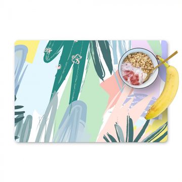 Placemat vinyl - Pastel Flora