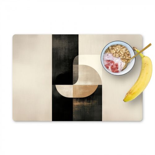 Placemat vinyl - Modern - Vierkant - Vormen