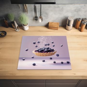 Inductie beschermer - Eten - Taart - Bessen - Blauw