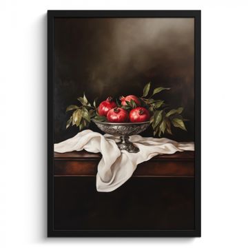 Poster met lijst - Granaatappels - Klassiek - Vintage