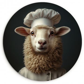 Muurcirkel - Schaap - Wol - Kok