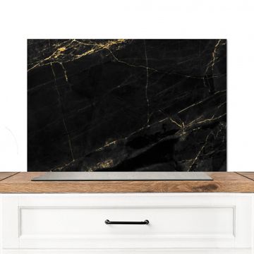 Spatscherm Aluminium - Fluisteringen van Goud