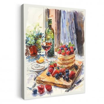 Canvas schilderij - Culinair Stilleven